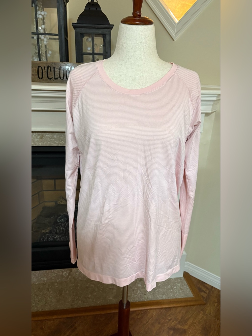 lululemon athletica Long-Sleeve Swiftly Top - Blush Pink